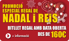 Oferta Nadal Regal Vol en globus Promo