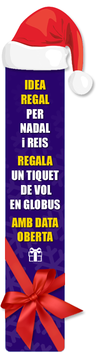 regal vol en globus barcelona catalunya