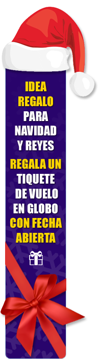 promocion navidades reyes idea regalo vuelo en globo