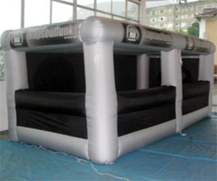 Inflatable stand